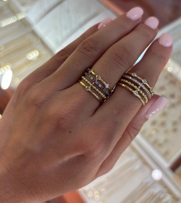 Złoty pierścionek z cyrkoniami PR.01204 pr.585