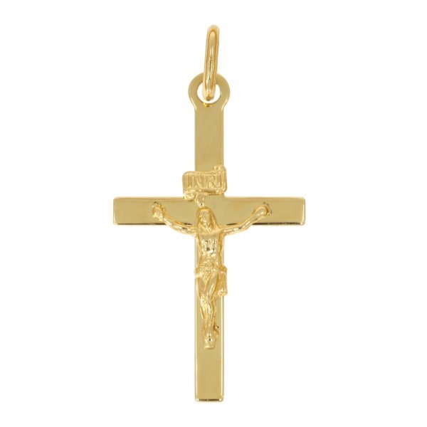 Złoty krzyżyk z wizerunkiem Pana Jezusa KR.00244 pr.585