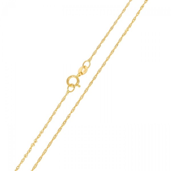   Złoty łańcuszek singapur 45cm LA.01145 pr.585