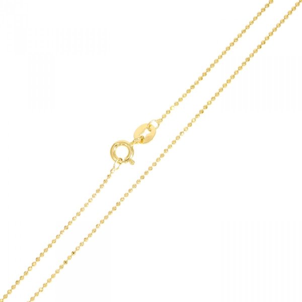 Złoty łańcuszek damski kuleczki 45cm LA.00933 pr.585