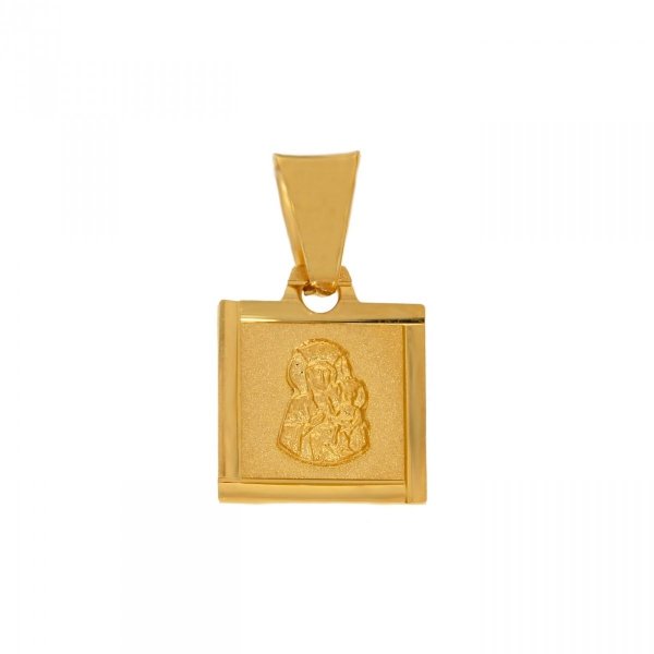 Złoty medalik z wizerunkiem Matki Boskiej Częstochowskiej ME.00147 pr.585