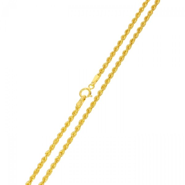  Złoty łańcuszek corda 45cm LA.01110 pr.585