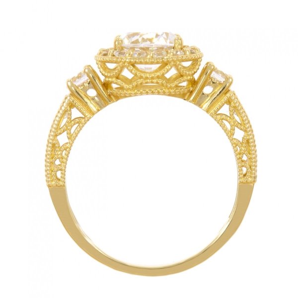 Złoty pierścionek z cyrkoniami PR.00149 pr.585