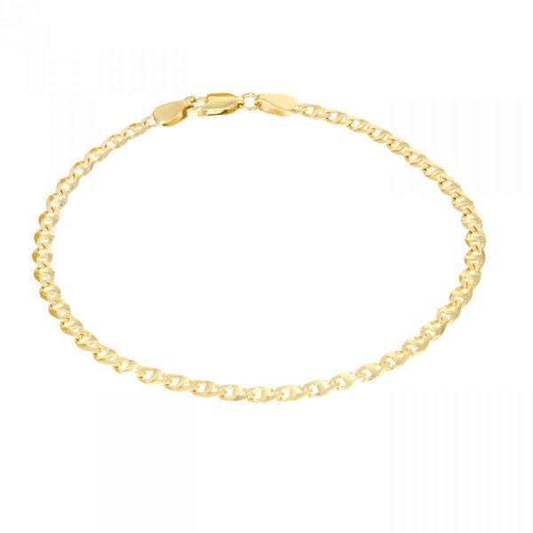 Złota bransoletka o splocie łańcuszkowym gucci BR.00859 pr.585