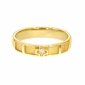 Złoty różaniec na palec pierścionek/obrącz<br />ka z cyrkoniami PR.00028 pr.585 