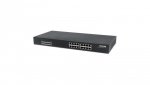 Switch Gigabit 16x 1000Mbps RJ45 PoE/PoE+ 220W Rack 19 560993
