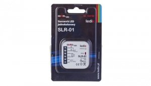 Sterownik LED jednokolorowy 0,22W 4A 10-14V DC IP20 SLR-01 LDX10000004