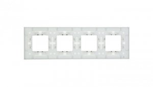 DANTE Ramka poczwórna szkło CREATIVE GLASS 4500184
