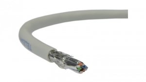 Kabel FTP kat.7 S/FTP 4x2x0,46 linka szara LSOH Telegärtner /305m/