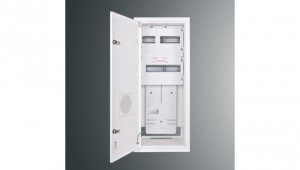 Rozdzielnica p/t licznikowa RW 24NN O T3F + 23S 737x288x220 z okienkiem z.p.9081 IP30 RAL9003