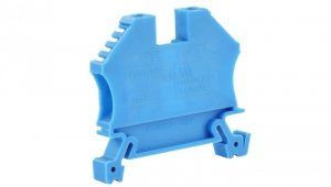 Złączka na szynę TH35 6mm2 niebieska
