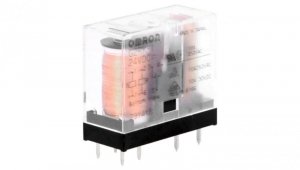 Przekaźnik elektromagnetyczny SPDT Ucewki 24VDC 5A/250VAC G2RK-1 24VDC