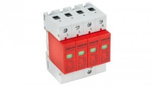 Ogranicznik ochronnik przepięć modułowy 3-FAZ Typ T1+T2+T3 OPX-4P-B+C+D
