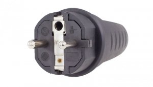 Wtyczka gumowa 16A 230V z/u IP44 STANDARD
