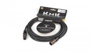 KLOTZ KMK Kabel mikrofonowy przedłużacz XLR (wtyk / gniazdo) 1m