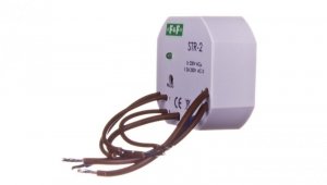 Sterownik rolet jednoprzyciskowy 1,5A AC-3 230V 0-10min (kapsułka fi55mm) STR-2