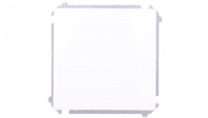 Simon Basic Przycisk pojedynczy rozwierny biały BMPR1.01/11