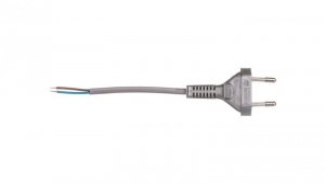 Przewód przyłączeniowy bez wyłącznika 190cm srebrny SP-190/2X0,5/-SRB YNS10000439