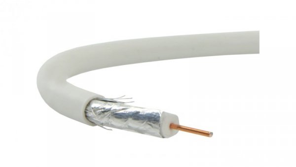 Kabel przewód koncentryczny satelitarny 1.0CCS RG6 100M Maclean MCTV-572 MCTV-572