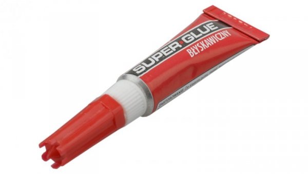 Klej syntetyczny cyjanoakrylowy SUPER GLUE /24