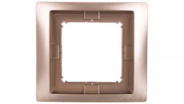 Simon Basic Neos Ramka pojedyncza IP44 satynowy BMRC1B/29