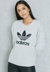 Adidas Originals Damenbluse Trefoil Sweatshirt BJ8296