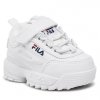Fila Sportschuhe Disruptor für Kinder In Weiß 1011298.1FG Junior
