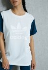 Adidas Originals Trefoil Classic Sport T-Shirt In Weiß für Damen