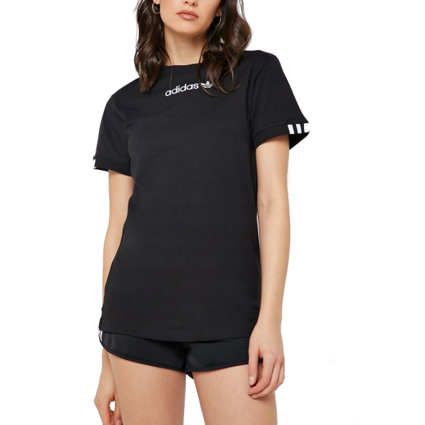 Adidas Originals Damen T-Shirt Coeze In Schwarz DU7190