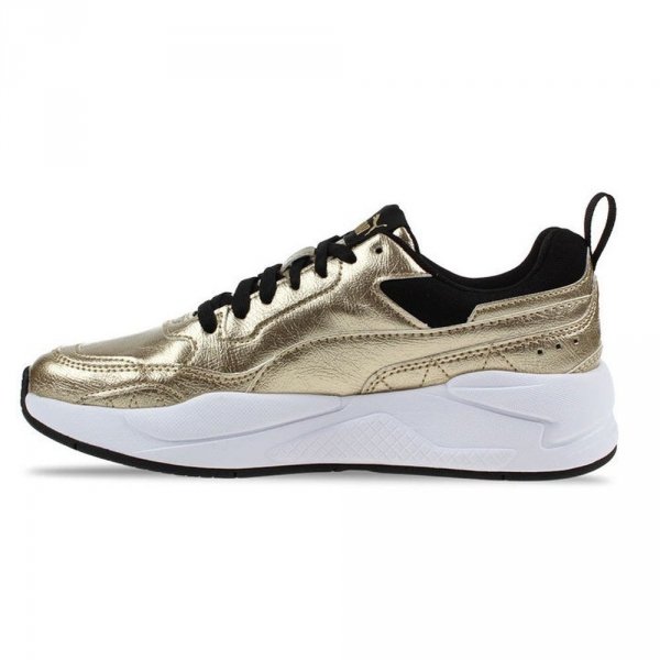 Puma Damenschuhe X-Ray 2 Square Metallic Jr Sneaker Sportschuhe Gold 382510-02