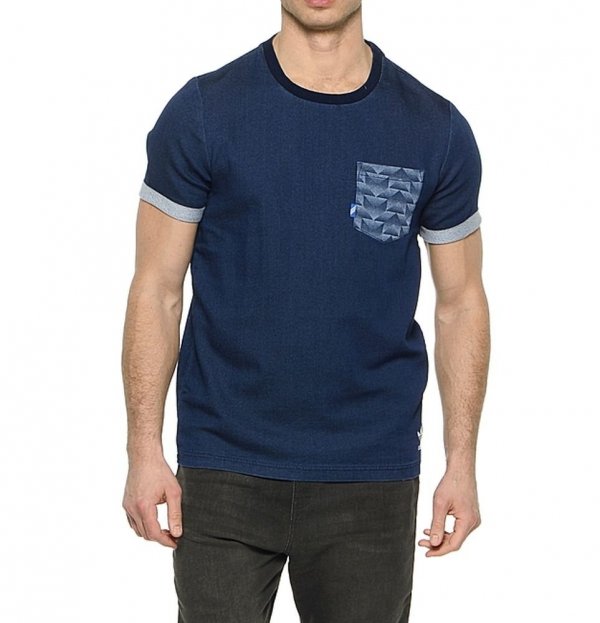 Adidas Originals Ftd Tee Denim Sport Bequem T-Shirt In Marineblau für Männer