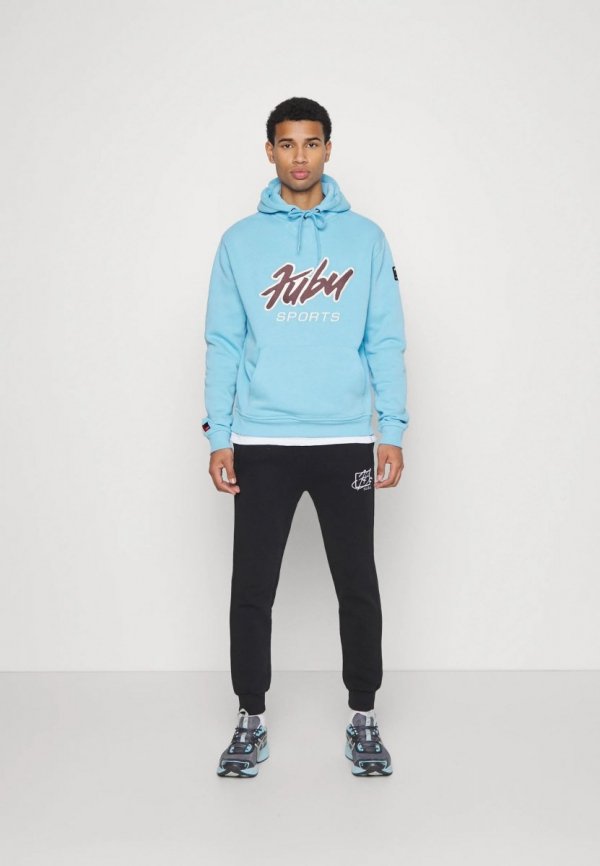 Fubu Herren Kapuzenpullover Sports Sweatshirt In Blau 6093687