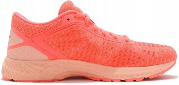 Asics Dyna Flyte 2 T7D5N-0601 Bequeme Sportschuhe In Orange Sneaker für Damen