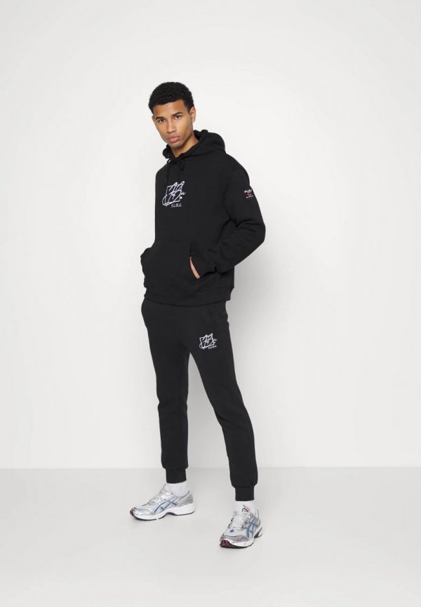 Fubu Herren Kapuzenpullover Script Essential Hoodie Sweatshirt Schwarz 6093671