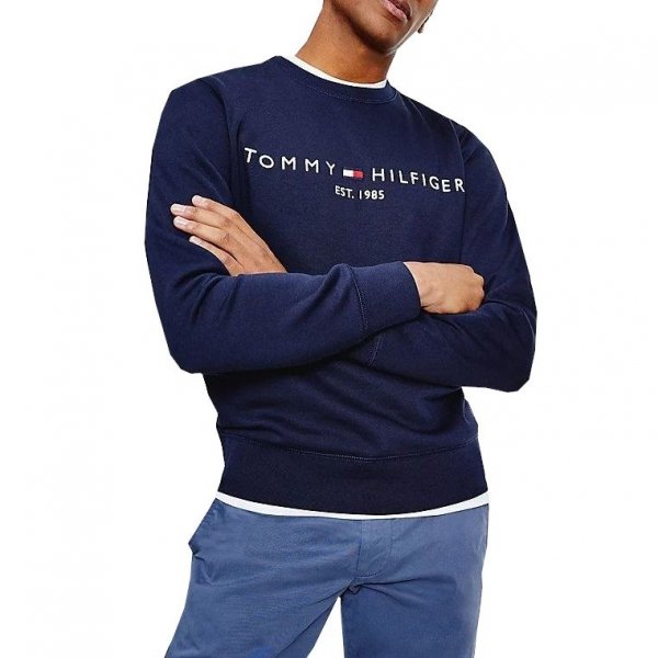 Tommy Hilfiger Sweatshirt In Marineblau Herrenbluse MW0MW11596-DW5