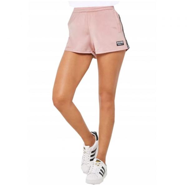 Adidas Originals Shorts In Rosa Kurze Hose für Damen Tape Short EC0748