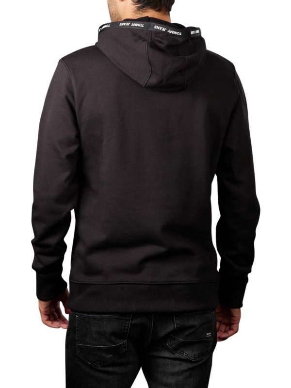 Tommy Jeans Sweatshirt TJM Branded Kapuzenpullover In Schwarz für Herren