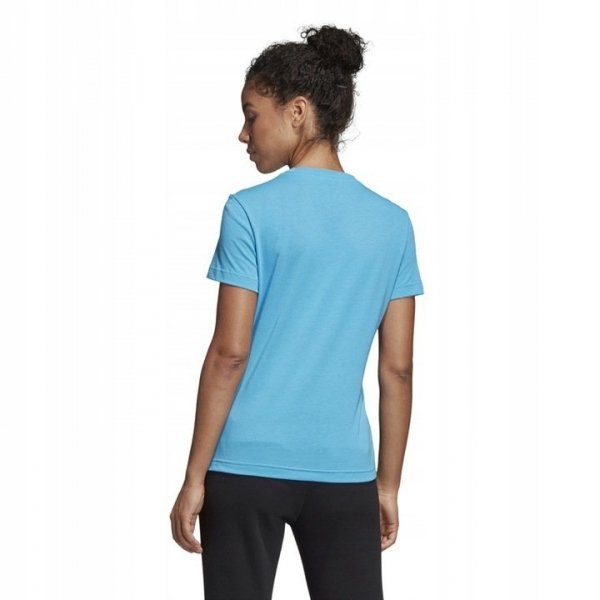 Adidas Damen T-Shirt W Mh Bos Tee In Blau DZ0015
