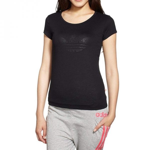 Adidas Originals T-Shirt Frauen Trifoil F79315