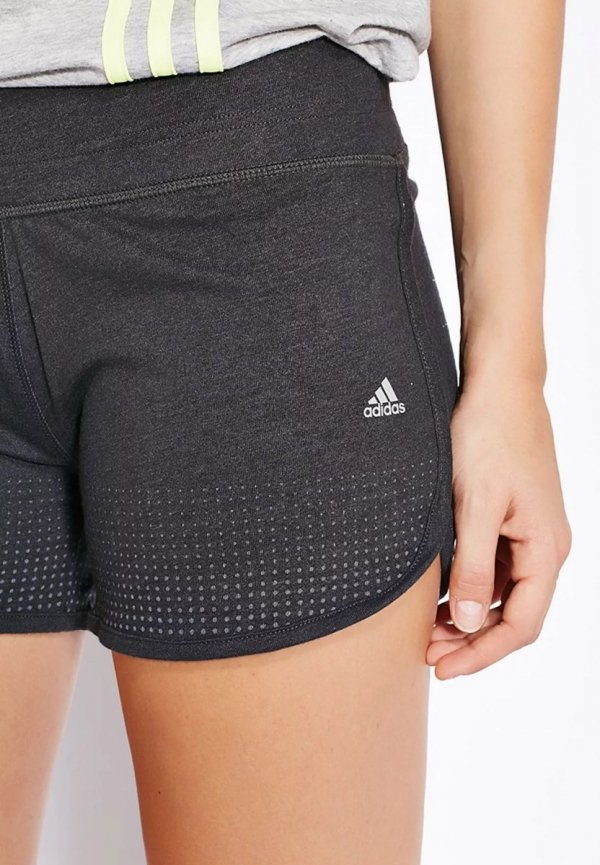 Adidas Shorts In Grau Kurze Hose Climacool Aerok für Damen AB6483