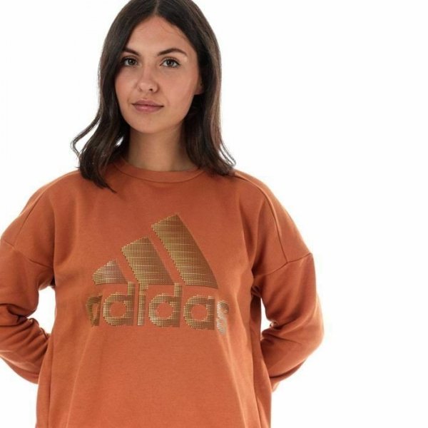 Adidas Frauen -Sweatshirt in ID Glam Sweat DX7939