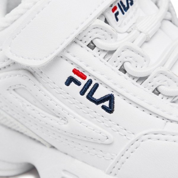 Fila Sportschuhe Disruptor für Kinder In Weiß 1011298.1FG Junior