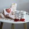 Kubek Ceramiczny dla Chłopaka na Walentynki Kocham Cię Misiu