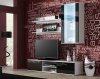 Zestaw SOHO 5 (RTV180 + Wit.Wisz + Półki) BI/CZ POŁ