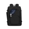 RIVACASE PLECAK PODRÓŻNY NA LAPTOP 17,3 TEGEL, CZARNY, 23L, MATERIAŁ WODOODPORNY, KIESZENIE NA UBRANIA, TABLET, SMARTFON