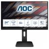 Monitor AOC 24P1 (23,8; IPS; FullHD 1920x1080; DisplayPort, HDMI, VGA; kolor czarny)