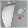POWERNEED SOLARNA LAMPA ULICZNA ATLAS 4000LM, LED X40, PANEL SOLARNY 38.4W, CZUJNIK RUCHU I ZMIERZCHOWY, SREBRNA, SSL34