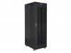LANBERG SZAFA STOJĄCA RACK 19 27U 800X1000 DRZWI PERFOROWANE LCD CZARNA FF01-8027-23BL (FLAT PACK)