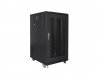 LANBERG SZAFA RACK STOJĄCA 19 22U 600X800 DRZWI PERFOROWANE CZARNA (FLAT PACK)