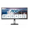AOC V5 CU34V5C/BK LED display 86,4 cm (34) 3440 x 1440 px Wide Quad HD Czarny